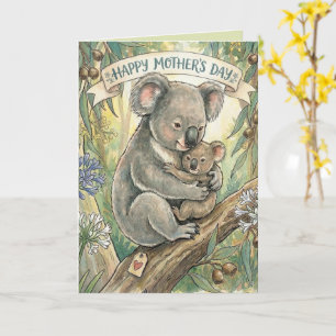 Koala Moederdag met Joey Kaart