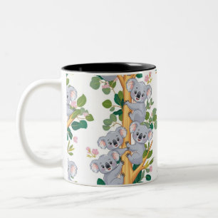 Koala-Mok Tweekleurige Koffiemok