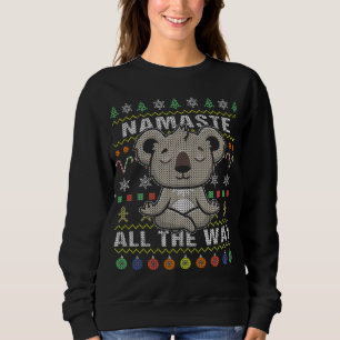 Koala Namaste helemaal tot zielige Kerstmis Trui
