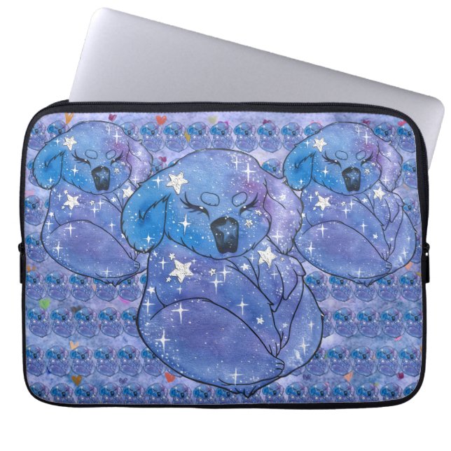 Koala named Seven Laptop Sleeve (Voorkant)