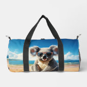 Koala op een zandstrand plunjezak (Voorkant)