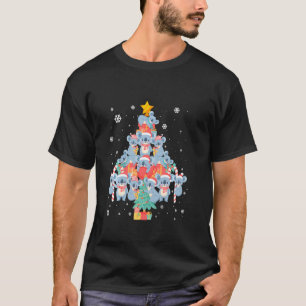 Koala Ornament Decoration Kerstboom Santa Hat T-shirt
