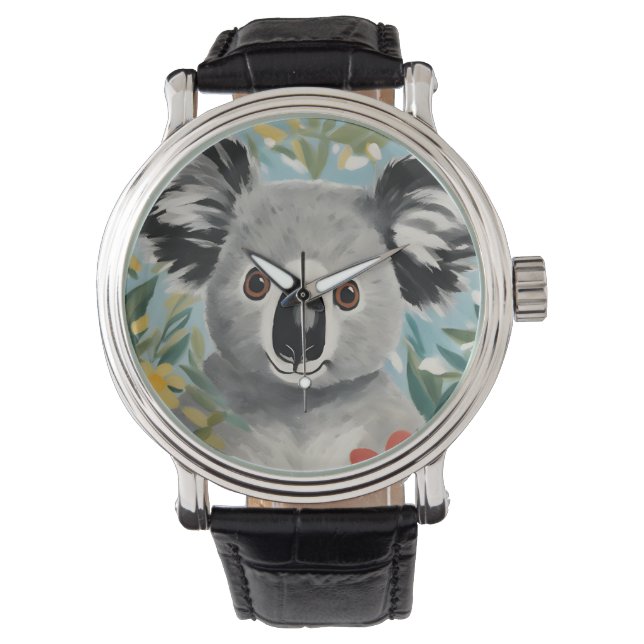 Koala Painting Horloge (Voorkant)