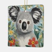 Koala Painting Keramisch Ornament (Links)