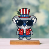 Koala patriotique style vintage vectoriel_1 (Neutre)