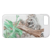 Koala Peek-a-Boo over een IPhone-zaak Case-Mate iPhone Case (Achterkant (Horizontaal))