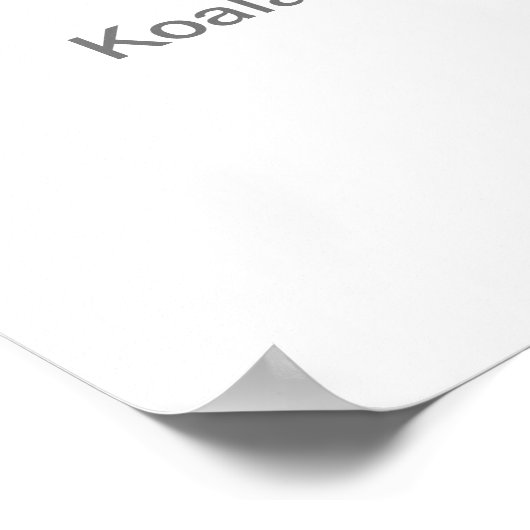 Koala - poster (Coin)