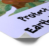 Koala protéger notre habitat Poster (Coin)