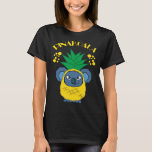 Koala Pun en schattig Pinakoala Koala's T-shirt