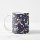 Koala Rainbow Love Pattern Koffiemok (Links)