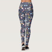Koala Rainbow Love Pattern Leggings (Achterkant)