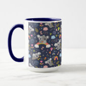 Koala Rainbow Love Pattern Mok (Links)
