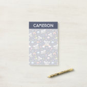 Koala Rainbow Love Pattern Post-it® Notes (Op bureau)