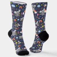 Koala Rainbow Love Pattern