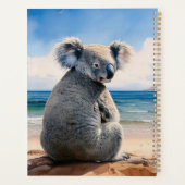 Koala regardant l'océan (Dos)
