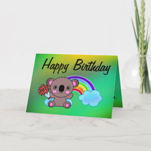 Koala Regenboogspringen Kaart