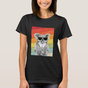 Koala Retro zonnebril voor Koala Lovers T-shirt