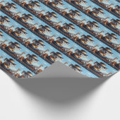 Koala Rijden Cadeaupapier (Hoek)