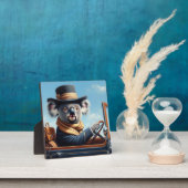 Koala Rijden Fotoplaat (Insitu)