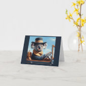 Koala Rijden Kaart (Gele Bloem)