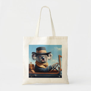Koala Rijden Tote Bag