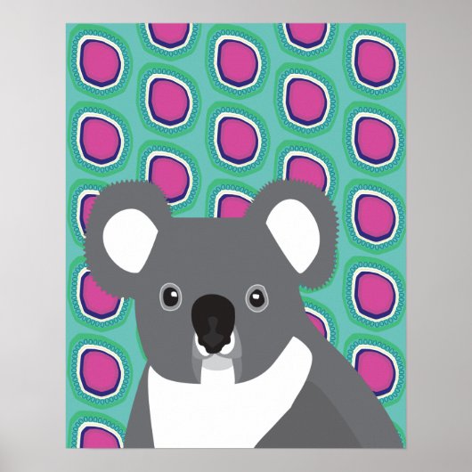 Koala Rocks Poster (Voorkant)
