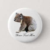 Koala Ronde Button 5,7 Cm (Voorkant)