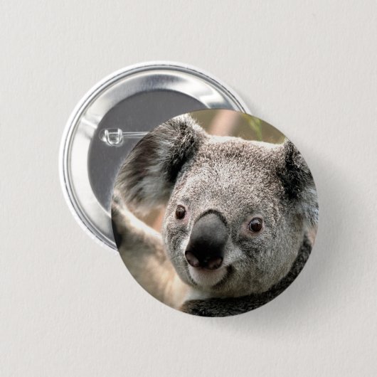 Koala Ronde Button 5,7 Cm (Voorkant /achterkant)