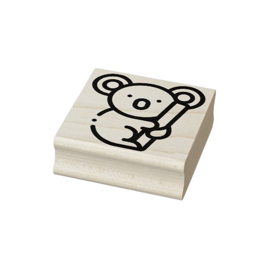 Koala Rubberstempel (Stempel)