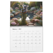 Koala se demande : Une année de plaisir Calendrier (Feb 2027)