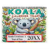 Koala se demande : Une année de plaisir Calendrier (Protection)