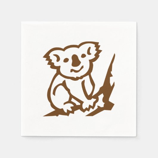 Koala Servet (Voorkant)