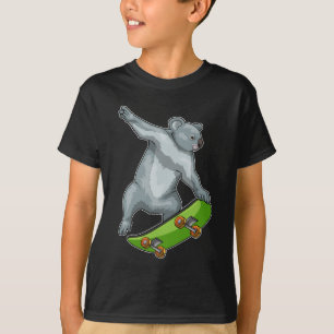 Koala Skater Skateboard Sport T-shirt
