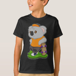 Koala Skater Skateboard Sport T-shirt