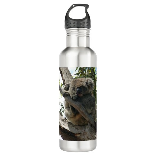 Koala - Sleeping Gift Labels Waterfles (Voorkant)