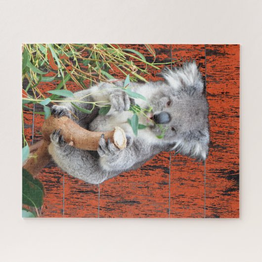 Koala Snack Time Jigzaag Puzzle Legpuzzel (Horizontaal)