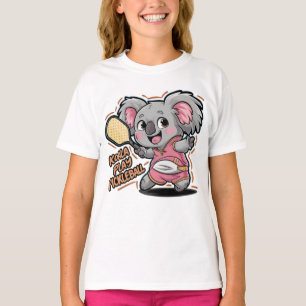 koala spelen pickleball t-shirt