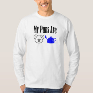 Koala Tea Puns Funny T-shirt