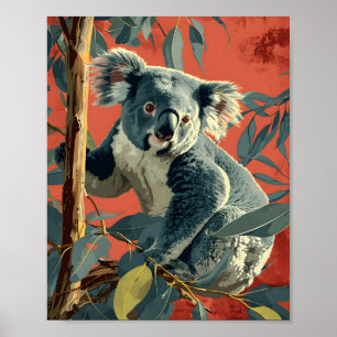  Koala: Tijdloze Wildlife Charm Poster