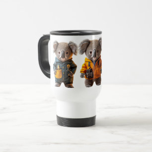 Koala Travel Mug Thermal Tumbler Reisbeker