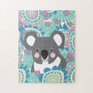 Koala Tropical Bloom Legpuzzel