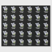 Koala-ty Thyme Funny Koala Thyme Pun Dark BG Cadeaupapier (Vlak)