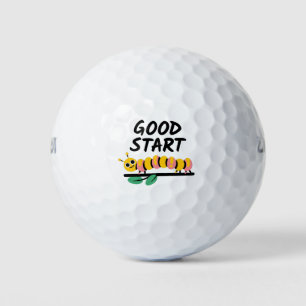 Koala-ty-werk Blijven goede start motivatie Golfballen
