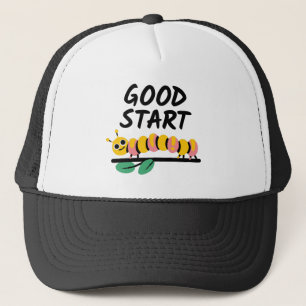 Koala-ty-werk Blijven goede start motivatie Trucker Pet