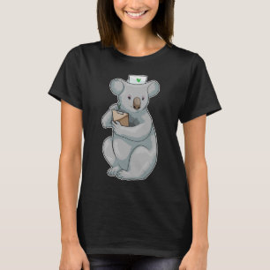 Koala Verpleegkundige Notitieblok T-shirt