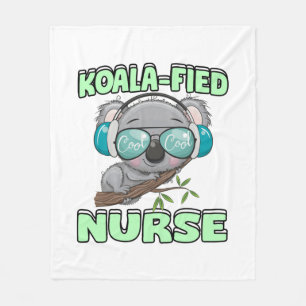 Koala-verpleegster Fleece Deken
