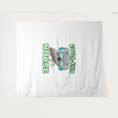 Koala-verpleegster Wandkleed (Voorkant (horizontaal))