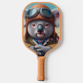 Koala Vliegtuigpiloot Pickleball Paddle (Achterkant)