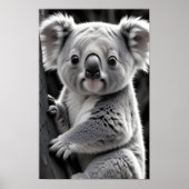 Koala Wildlife Majestic Nature Life Forest Poster (Devant)