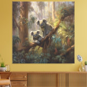 Koala Woud Dromen Canvas Afdruk (Insitu (Woonkamer))